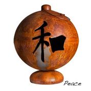 Ohio Flame Fire Globe : Peace, Happiness, Tranquility