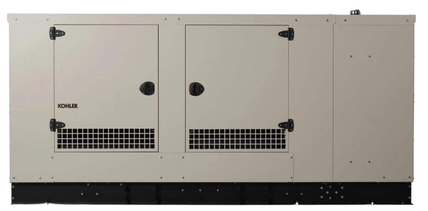 Kohler  80KW 120/240V Single Phase Standby Generator Steel New - KG80R-QS