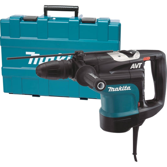 Makita  1-3/4" AVT Rotary Hammer, accepts SDS-MAX bits, 2-mode, var. spd., case - HR4510C