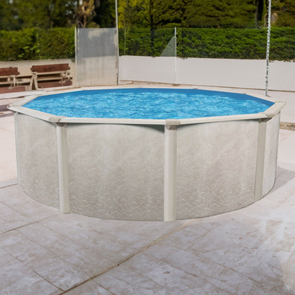 Aquarian Phoenix 18' x 52" Above Ground Swimming Pool w/Pump, Ladder & Hardware - 75182