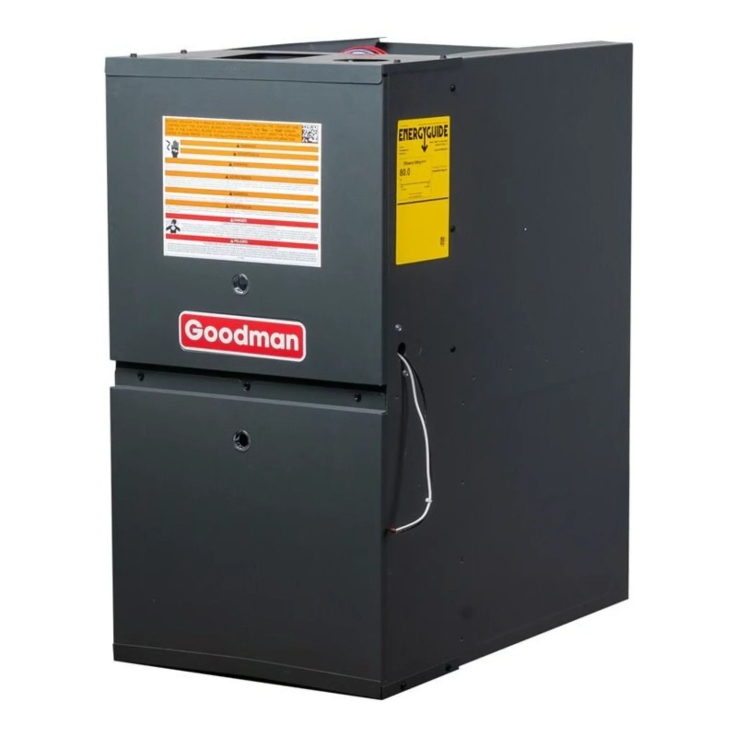 Goodman - 80,000 BTU 80% Low NOx Gas Furnace - 21" Width - Downflow / Horizontal - Two Stage - 115V - R32 - GD9T800805CX