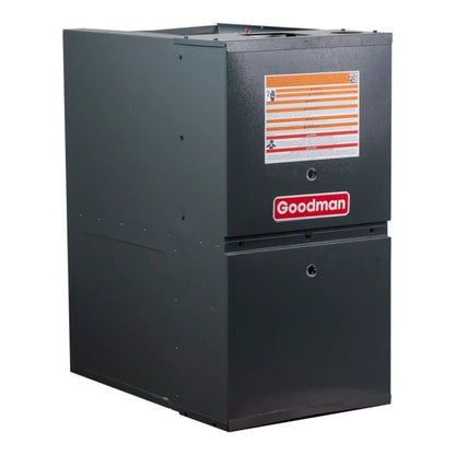 Goodman - 80,000 BTU 80% Low NOx Gas Furnace - 17.5" Width - Downflow / Horizontal - Two Stage - 115V - R32 - GD9T800804BX