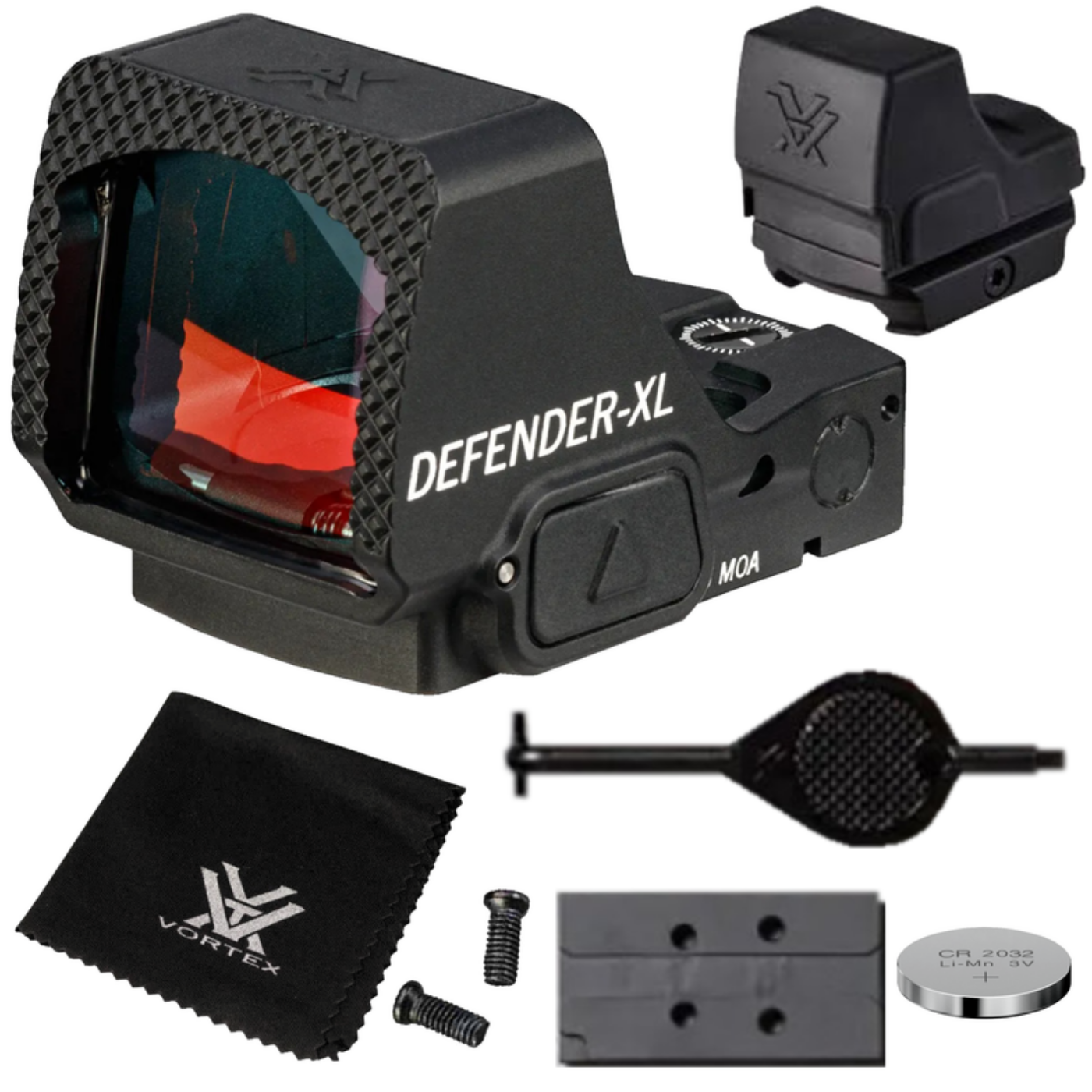 Vortex Optics Defender-XL Micro Waterproof 8 MOA Red Dot Sight  - DFXL-MRD8