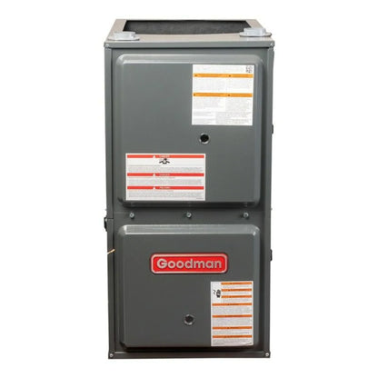 Goodman - 100,000 BTU 96% Gas Furnace - 21" Width - Downflow / Horizontal - Two Stage - 115V - R32