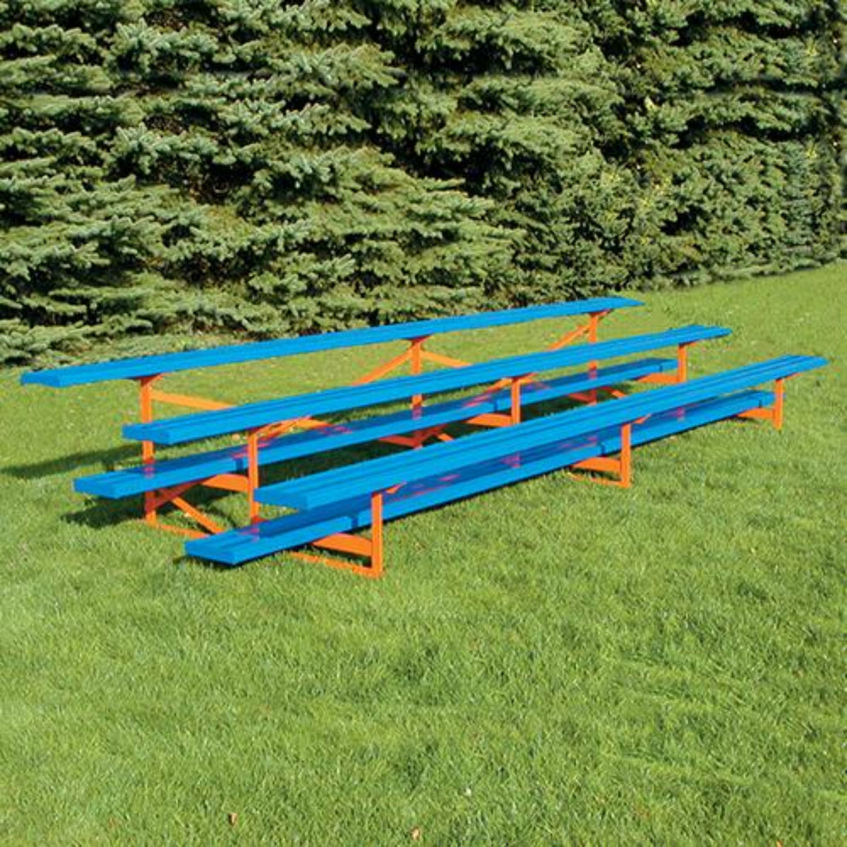 Bleacher 3 Row 27' All Aluminum Standard - BLCH-327AL