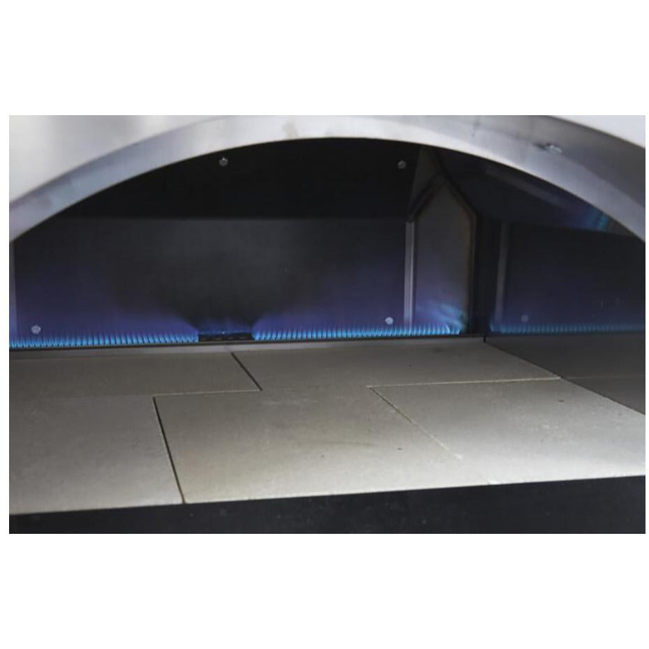Bull Gas Fired Outdoor Pizza Oven Interior