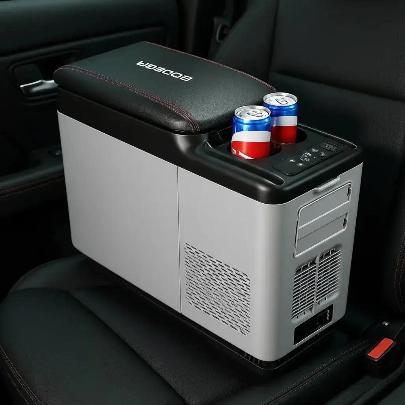 BODEGAcooler Armrest Refrigerator Car Fridge 16Qt/15L CF15