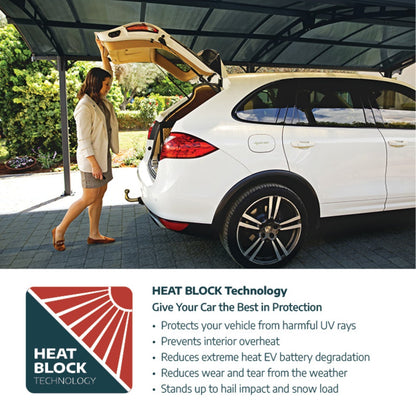 Palram - Canopia | Arcadia Alpine RV Carport 12x35x11.5 ft - HG9128