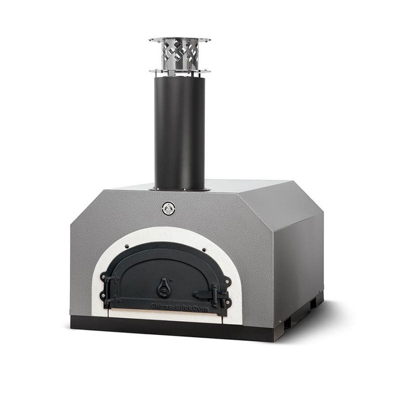 Chicago Brick Oven 500 Countertop Wood Fired Pizza Oven - Silver Vein