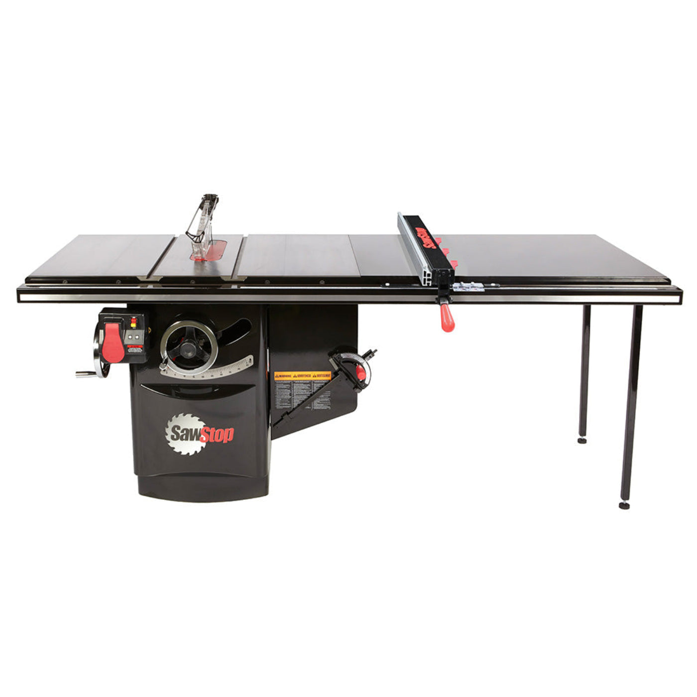 SawStop 3HP, 1ph, 230v Industrial Cabinet Saw w/36" T-Glide Advance Fence, Rails &amp; Extension Table - ICS31230-ATGI36
