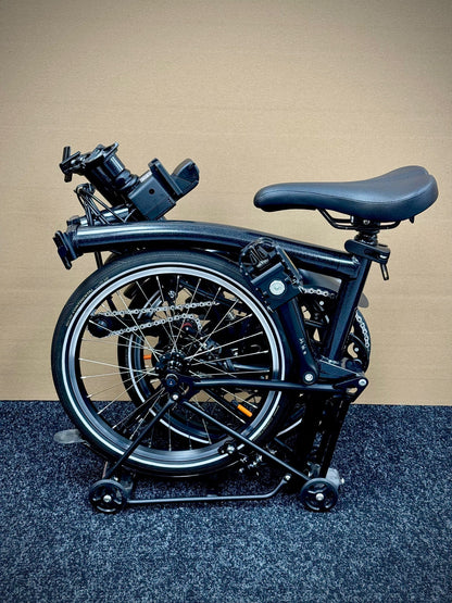 Brompton Pre-Owned P Line 4-Speed Electric Black Metallic