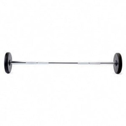 Johnson Health Tech XULT Urethane Multi-Sided Barbells - XULT Urethane Multi-Sided Barbell, Straight, Black Plus, 20-110 lb. - XT-650-URE-BBSTM-P