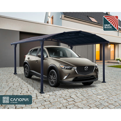 Palram - Canopia | Arcadia 5000 Carport 12x14x8 ft - HG9115