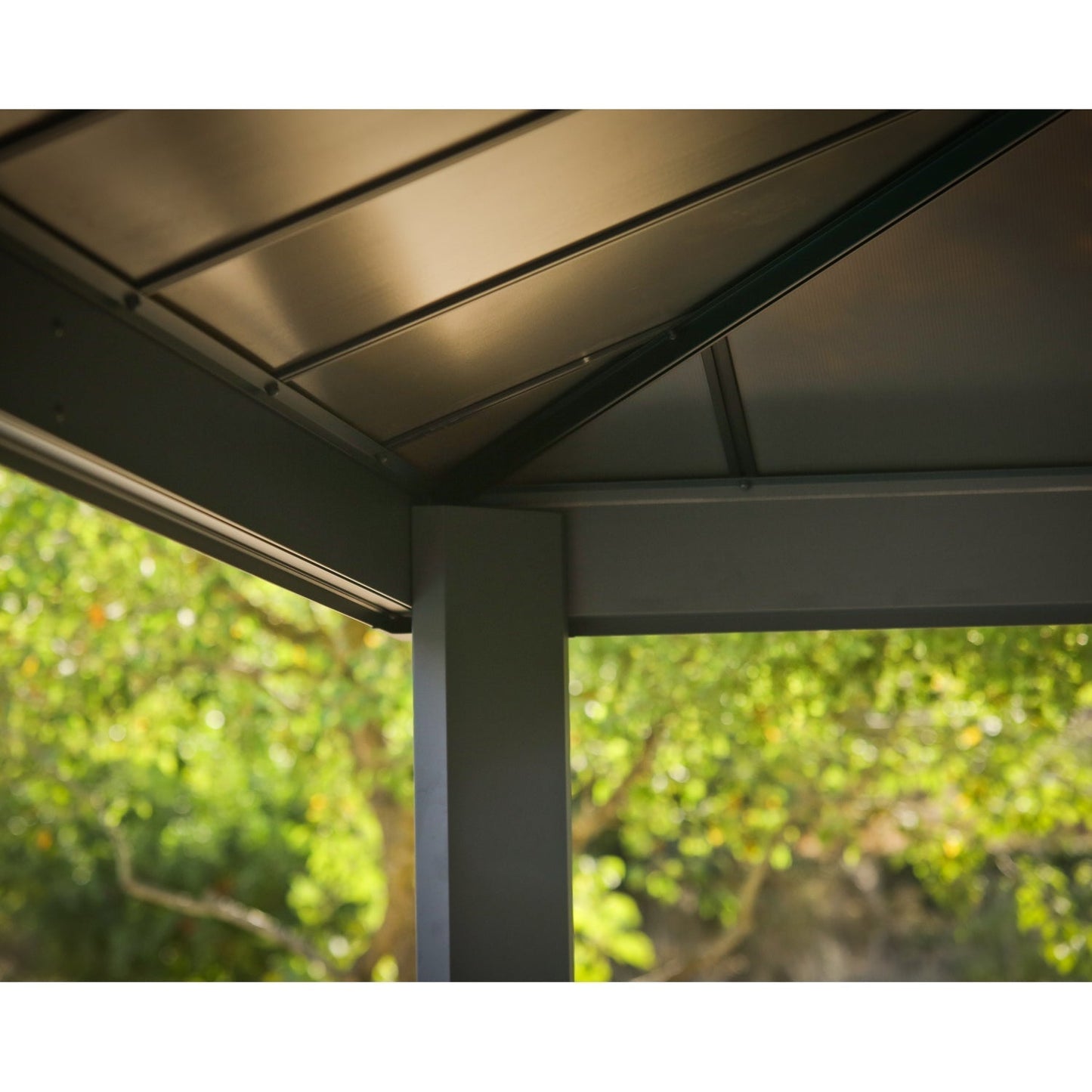 Palram - Canopia | Colorado Carport Kit - Grey Structure - HG9137