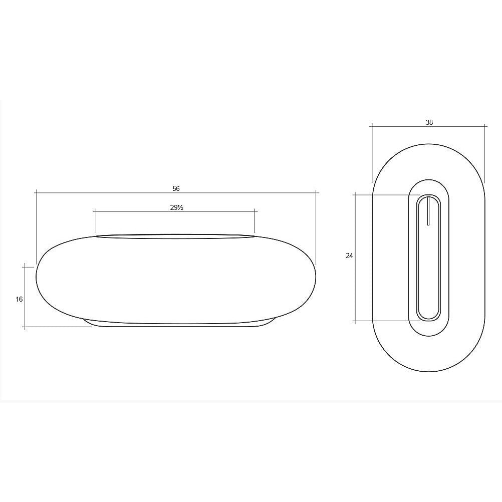 Pebble Fire Table Diagram