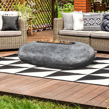 Pebble Fire Table LifeStyle 3