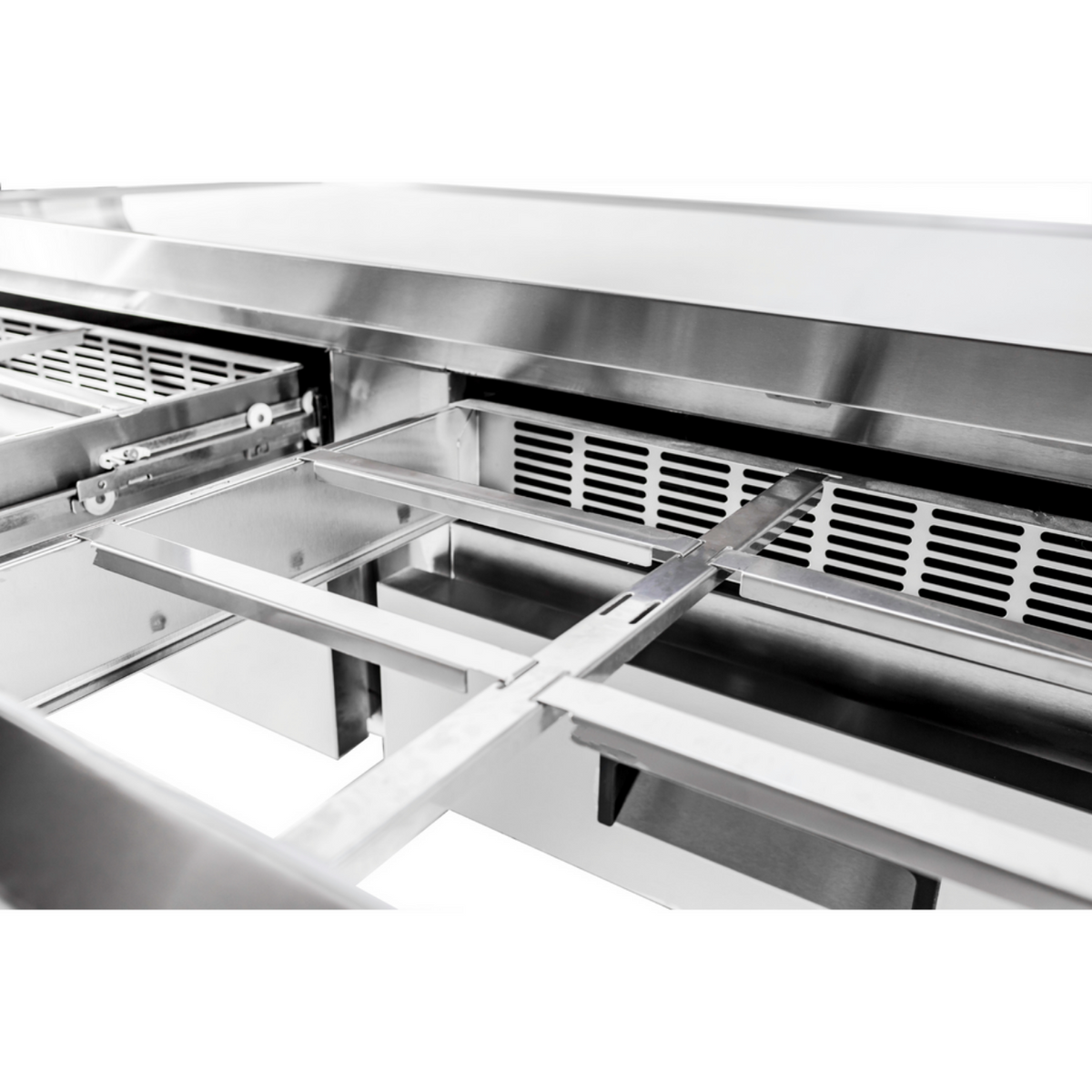 SABA 72" Four Drawer Commercial Chef Base Cooler - SCB-72