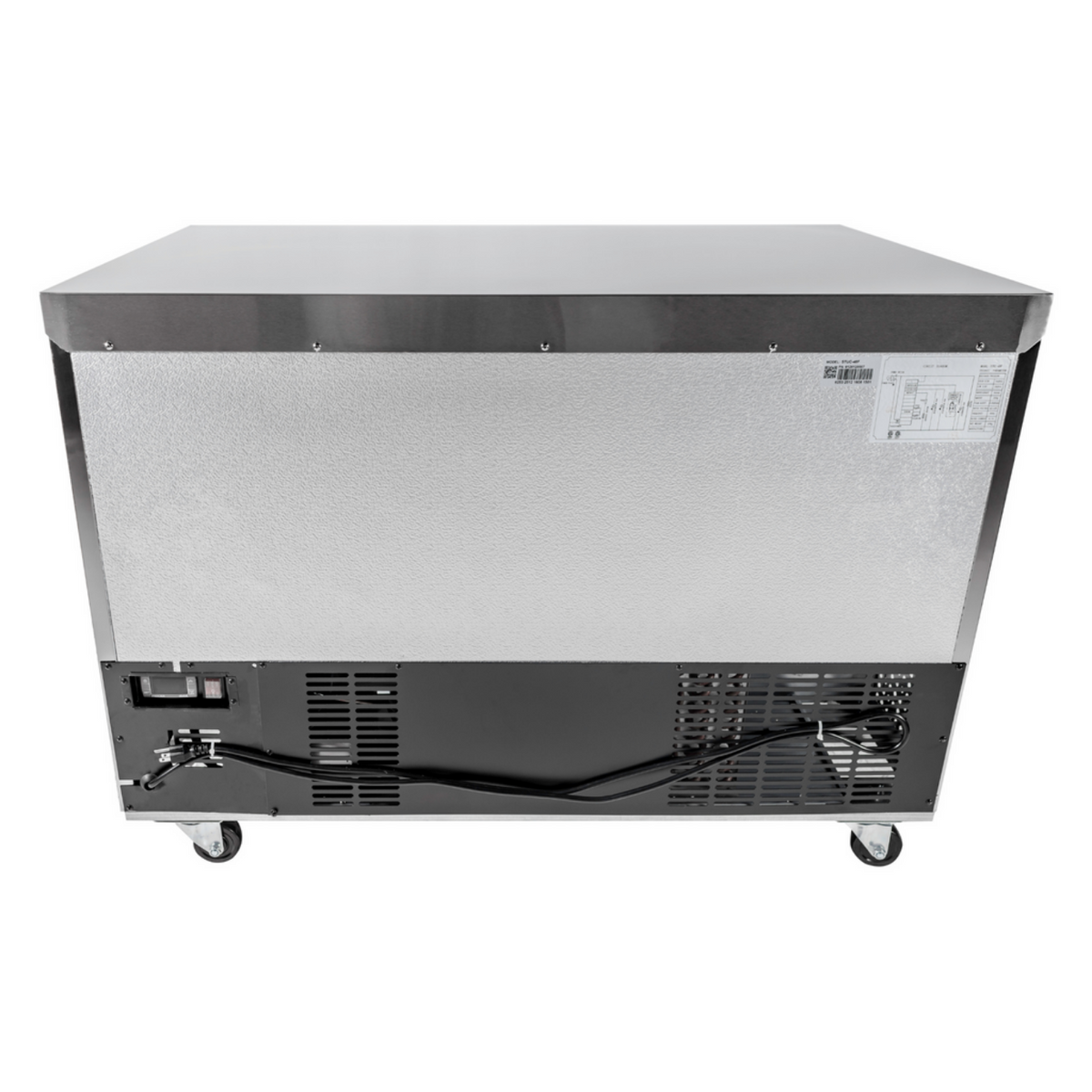 SABA 48" Two Door Commercial Under-Counter Cooler - SUC-48R