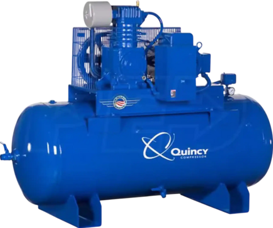Quincy QP Pro Plus Air Compressor 10 HP 120 Gallon Two Stage 3-Phase 460V 4103DS12HCB46P New - 2020040880