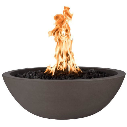 27" Sedona Concrete Fire Bowl Chocolate