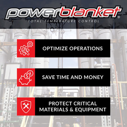Powerblanket TH275 120 Volt 275 Gallon Adjustable Thermostatic Controller Tote Heater New - TH275