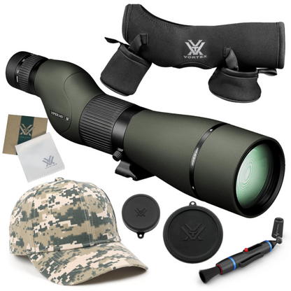 Vortex Optics Razor HD LHT 4.5-22x50 Riflescope XLR-2 MOA with Mount and Hat Bundle