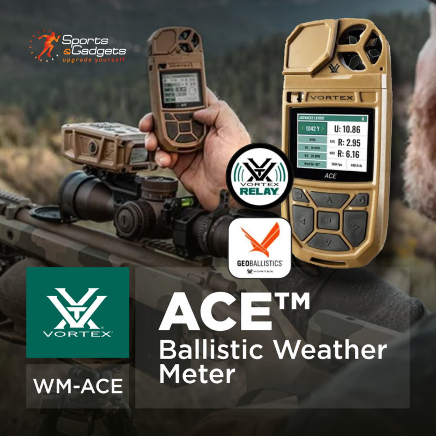 Vortex Optics Ace Ballistic Weather Meter  - WM-ACE
