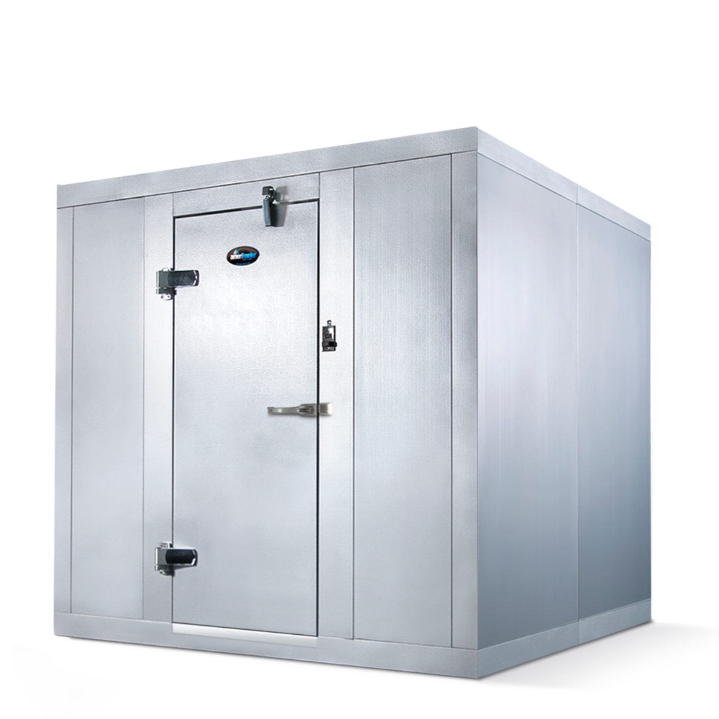 AmeriKooler QF0877**FBR 10' Wide (Door Side) Remote Indoor Walk-In Freezer 7'-7" H - AKQF101077FBRM