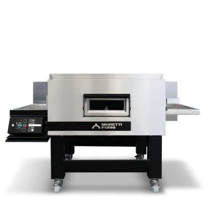 AMPTO Electric Conveyor Pizza Oven, 81"W x 60"D x 48-1/4"H, 25-3/4"W belt, single deck - TT96E1