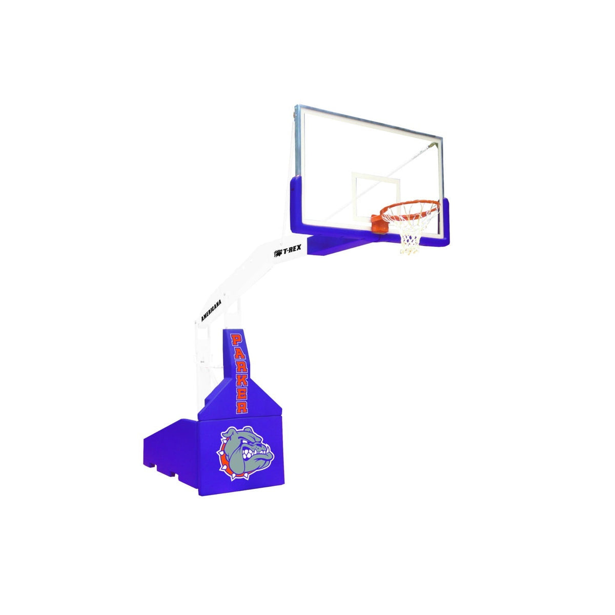 Bleacher Bison Inc. T-REX Americana Automatic Portable Basketball System - BA898AGA-BK
