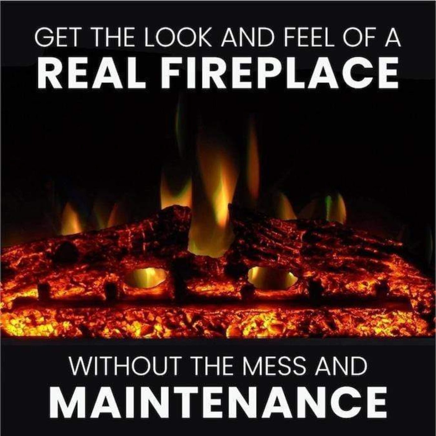 Cambridge Sanoma Electric Fireplace Heater with 72-In. Cherry Mantel, Bookshelves, Enhanced Log Display, Multi-Color Flames, and Remote - CAM7233-1CHRLG3