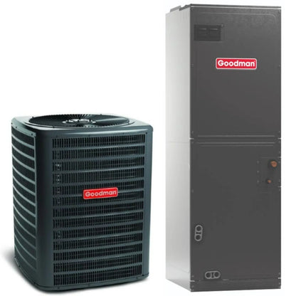 Goodman - 5 Ton/60,000 BTU - Multi-Positional - Air Conditioner Split System - 16.2 SEER2 - R32 - AMST60DU1300