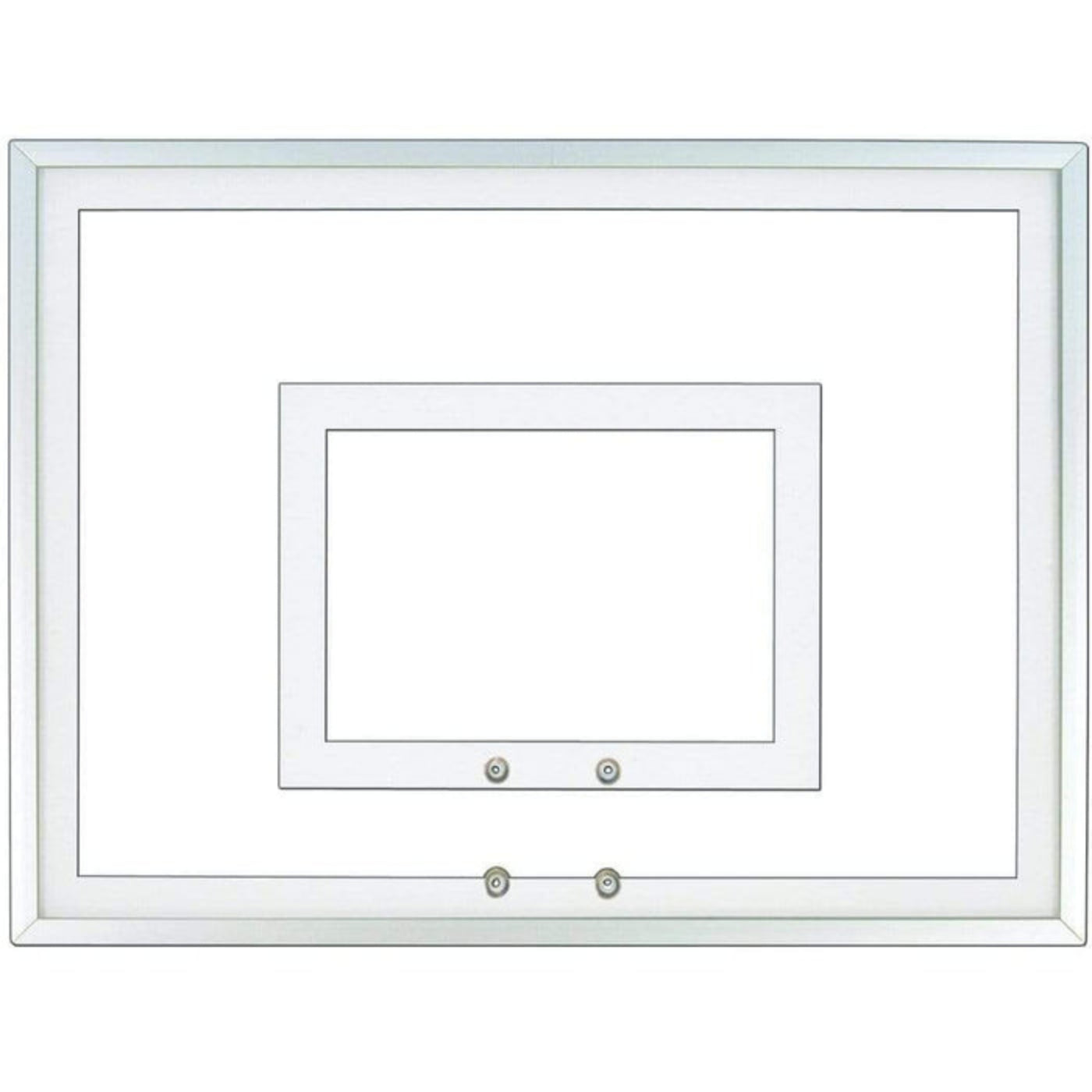 First Team 36" X 54" (1/4" Thick) Tempered Glass Backboard -  FT216
