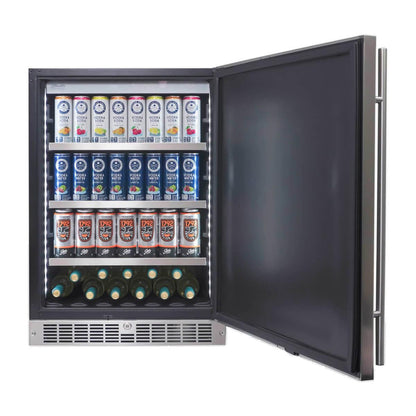 SILHOUETTE Silhouette 5.5 Cu. Ft. Built-in Fridge in Stainless Steel - SPRAR055D1SS