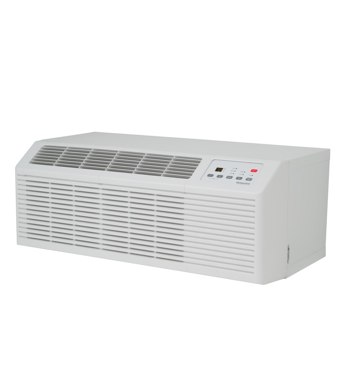 HOTPOINT Hotpoint PTAC Heat Pump Unit with Electric Heat Backup 9,000 BTU, 265V, 20amp White - AHHS09E3XXA
