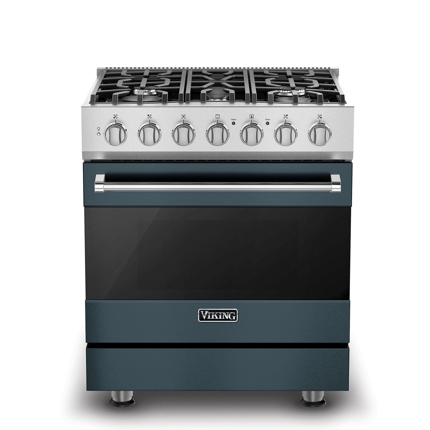 VIKING 30" Self-Cleaning Dual Fuel Range Viking 3 Series Gray - RVDR33025BSQLP