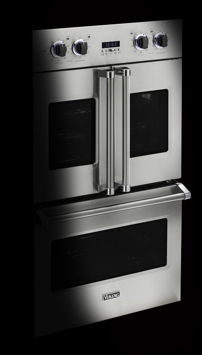 VIKING 30" Electric Double French-Door Oven Gray - VDOF7301NA