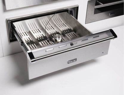 VIKING 27" Warming Drawer Black - VWD527CS