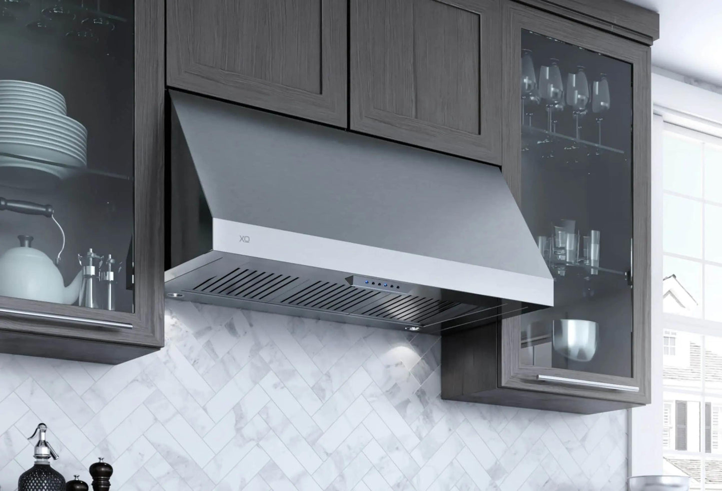 XO APPLIANCE XOT1848SC 48" CCC 600/395 CFM Pro Wall Hood in Stainless Steel - XOT1848SC