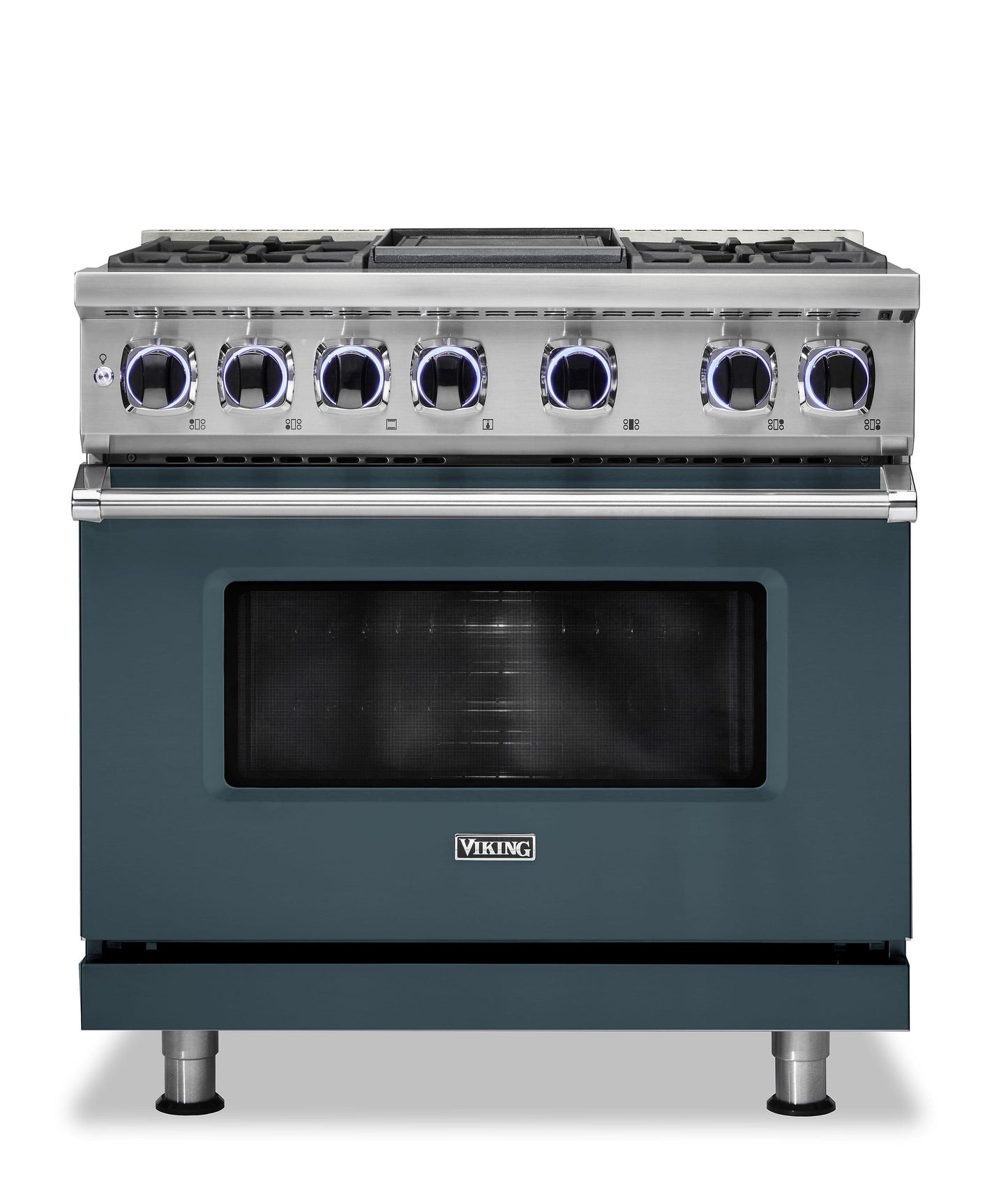 VIKING 36" Dual Fuel Range - VDR7362 Viking 7 Series Gray - VDR73624GSQ