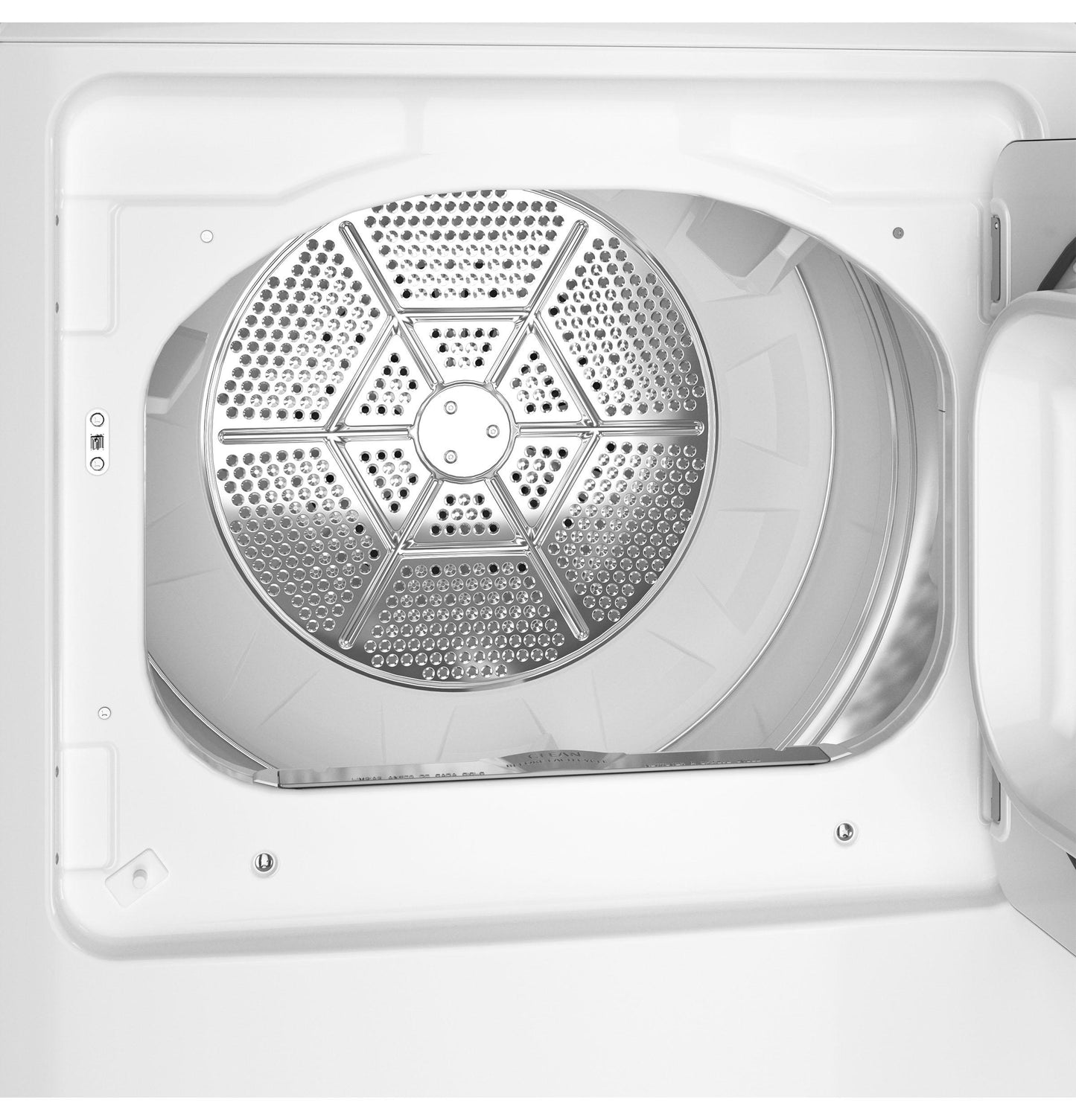 HOTPOINT Hotpoint 6.2 cu. ft. Capacity Gas Dryer with Up To 120 ft. Venting and Shallow Depth White - HTX26GASWWW
