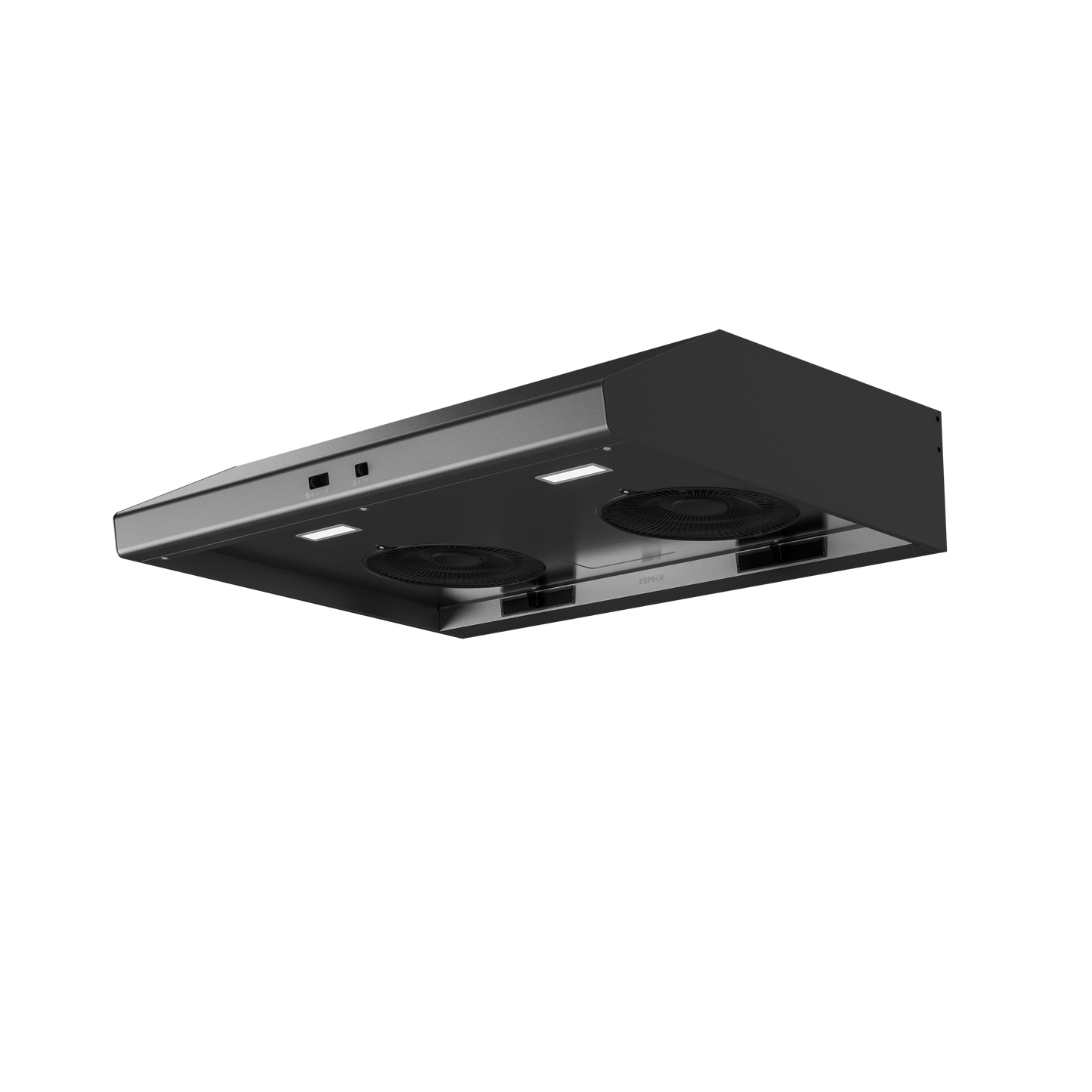 ZEPHYR Cyclone, Under Cabinet, 30", Black SS, 600 CFM Black in Stainless Steel - AK6500CBS