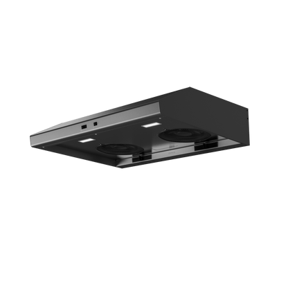 ZEPHYR Cyclone, Under Cabinet, 30", Black SS, 600 CFM Black in Stainless Steel - AK6500CBS