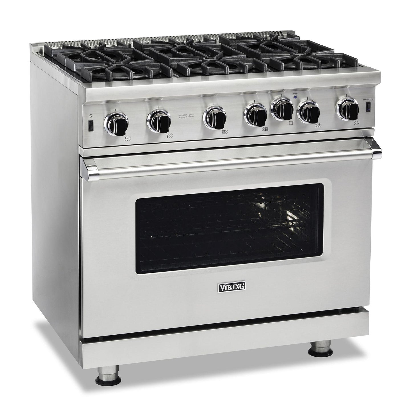 VIKING 36" Open Burner Gas Range Viking 5 Series Other - VGIC53626BSP