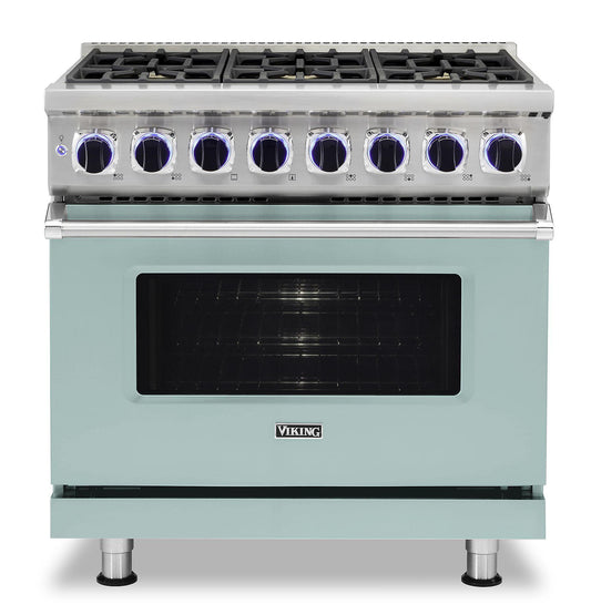 VIKING 36" Dual Fuel Range - VDR7362 Viking 7 Series Other - VDR73626BSPLP