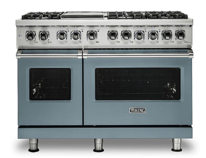 Klein Tools VIKING 48" Dual Fuel Range - Viking 5 Series Blue - VDR5486GNS