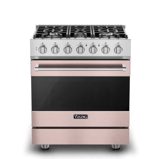 VIKING 30" Self-Cleaning Dual Fuel Range Viking 3 Series Pink - RVDR33025BBHLP
