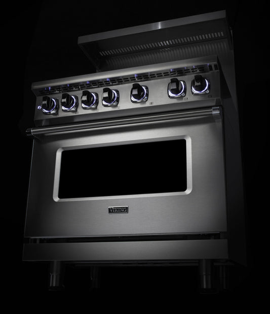 VIKING 36" Dual Fuel Range - VDR7362 Viking 7 Series Green - VDR73626BIVLP