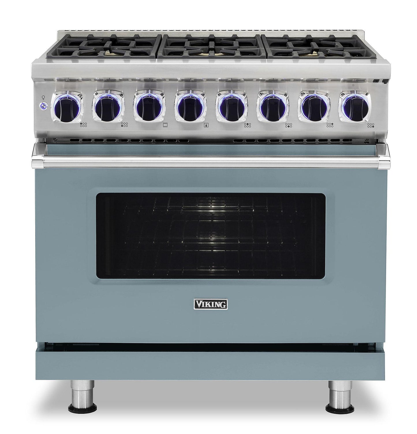 VIKING 36" Dual Fuel Range - VDR7362 Viking 7 Series Blue - VDR73626BNS