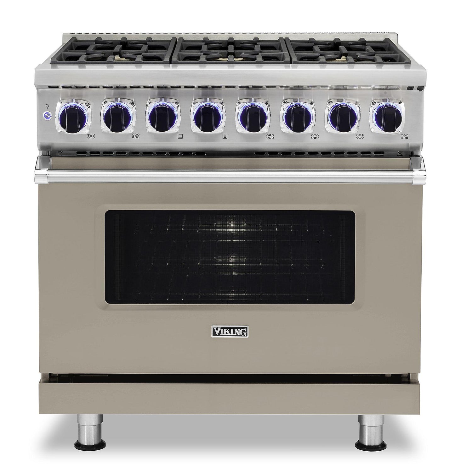 VIKING 36" Dual Fuel Range - VDR7362 Viking 7 Series Gray - VDR73626BNA